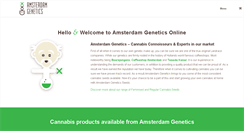 Desktop Screenshot of amsterdamgenetics.com